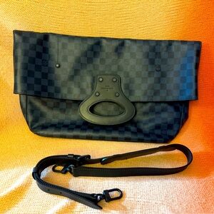 Louis Vuitton Fold Over Portfolio Damier Cobalt